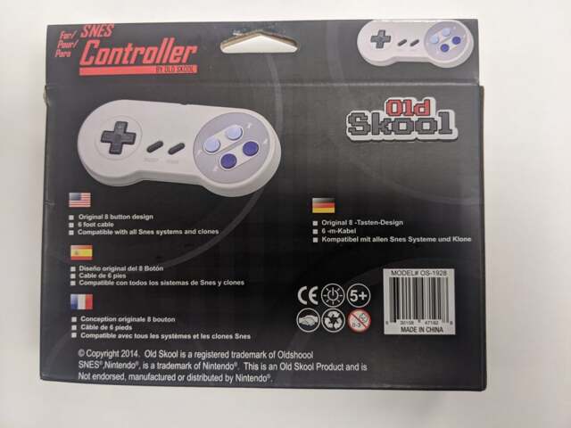 Old Skool - SNES Controller